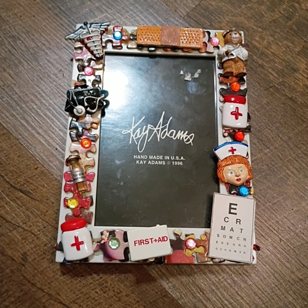 Kay Adams Decorative Medical Theme Photo Frame